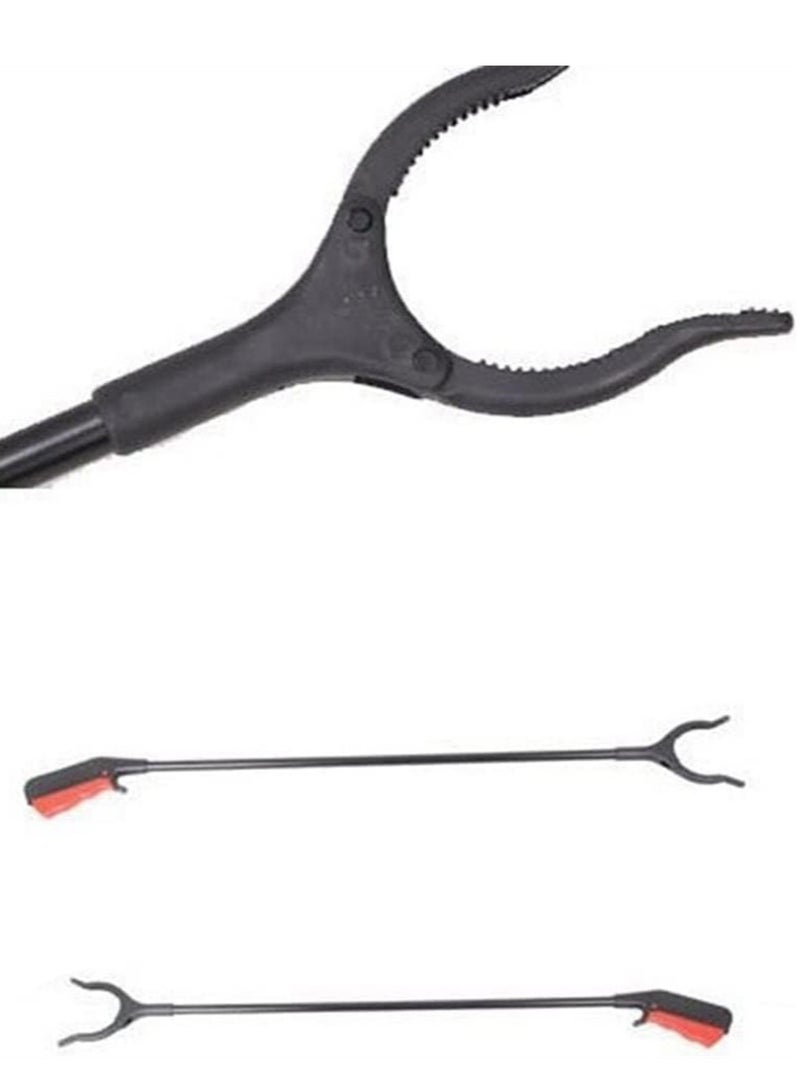 80cm Multi-Purpose Easy Litter Reaching Tool Trash Garbage Pick Up Gripper Extender Grabber Reacher Tool  - Image 2