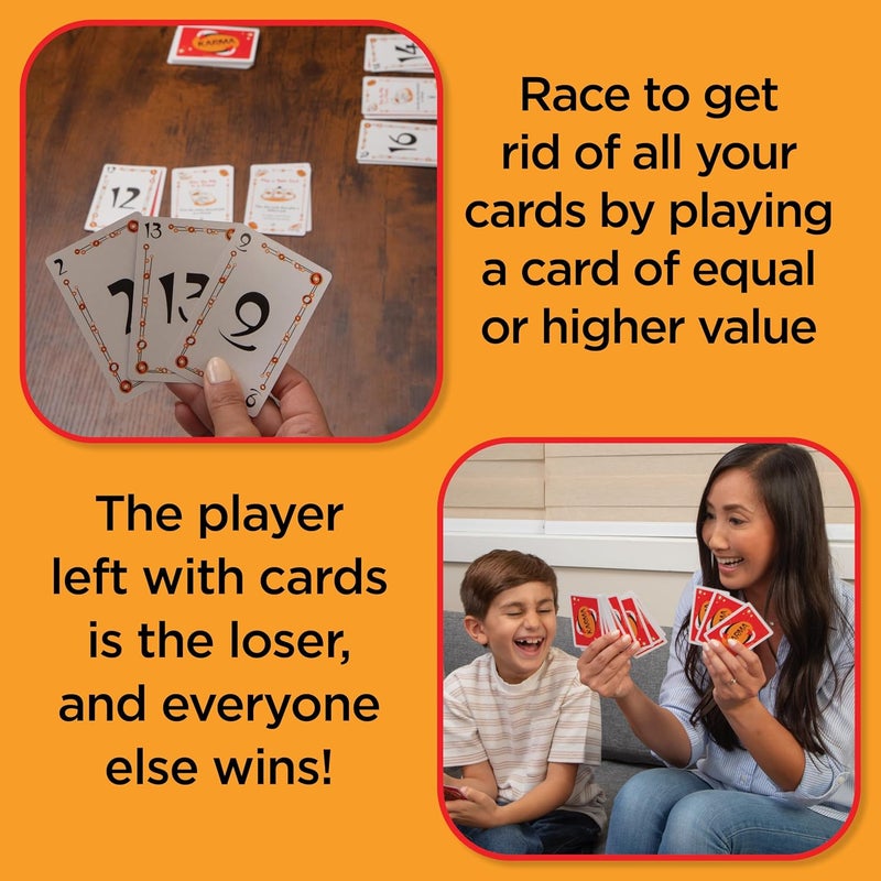 PlayMonster Karma Card Games for Kids – Card Games for Adults, Family Games Night, Card Games for Families, Multi-Player, Screen Free, Travel Games, Playing Cards, What Goes Around, Comes Around, Ages 8+ - Image 2