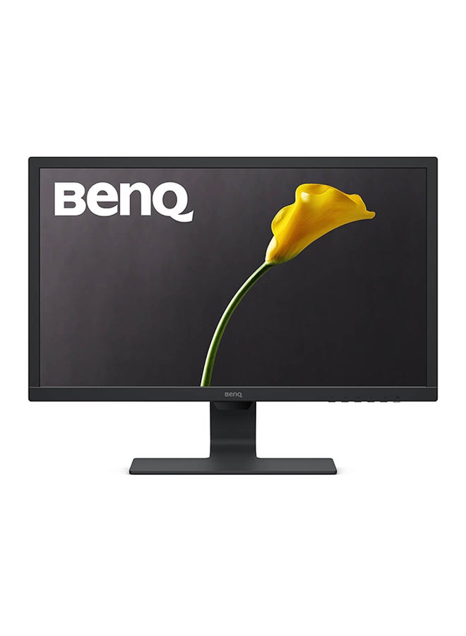 BenQ 24 Inch 1920x1080 p Eye Care Gaming Monitor 1ms 75Hz LED (GL2480), Brightness Intelligence, Anti-glare, free, Slim Bezel, Cable Management System, HDMI, ePaper Mode, 2 Year Warranty, Black Black