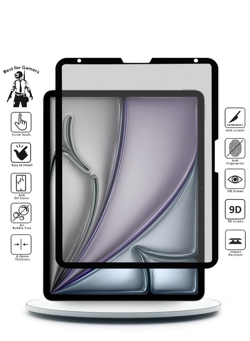 Raxoom iPad Air 11 5G 2024 (iPad Air 6th Generation M2) 11 Inch Nano Ceramic Full Glue Full Cover Matte Flexible Screen Protector Clear - Image 1
