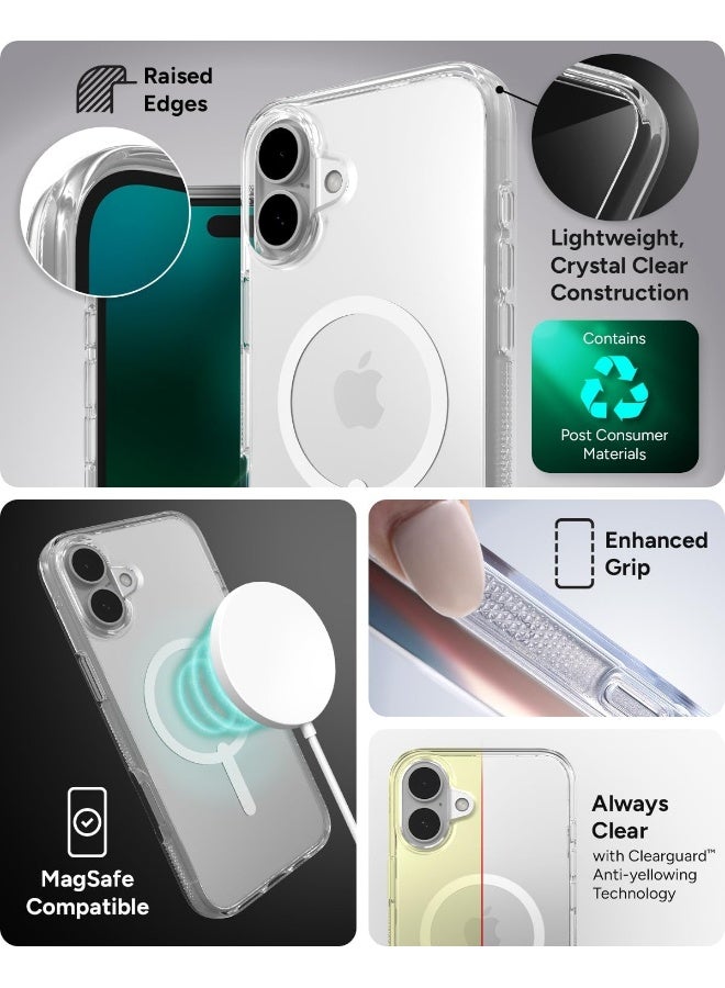 ZAGG Crystal Palace Snap Case for iPhone 16 Plus Clear - Image 5
