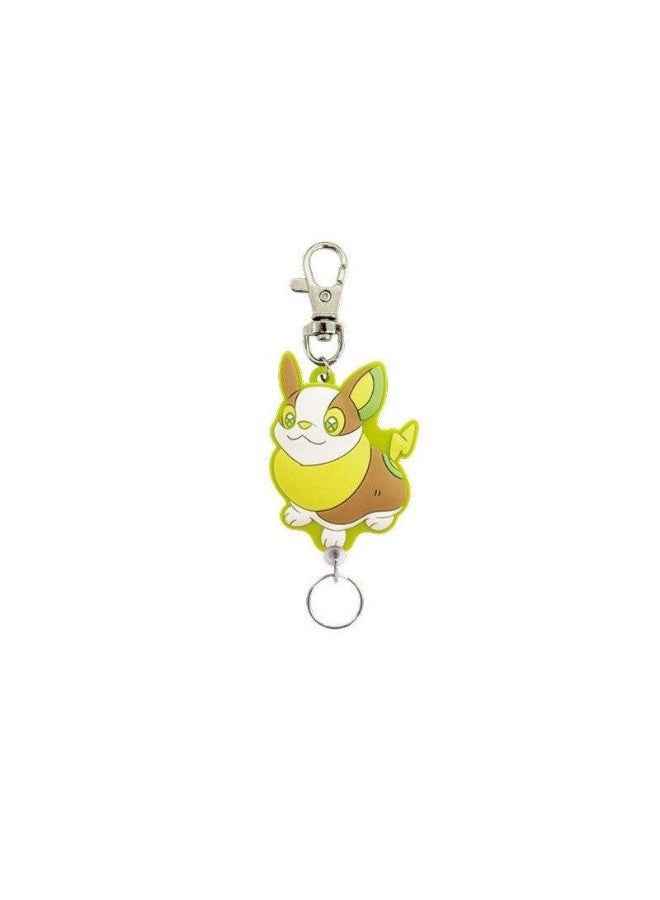 TOY750 Pokemon Rubber Reel Key Holder (Yamper)