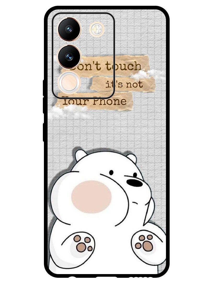 Theodor Protective Case Anti Scratch Shock Proof Bumper Cover For Vivo V29e Dont touch (3) - Image 1