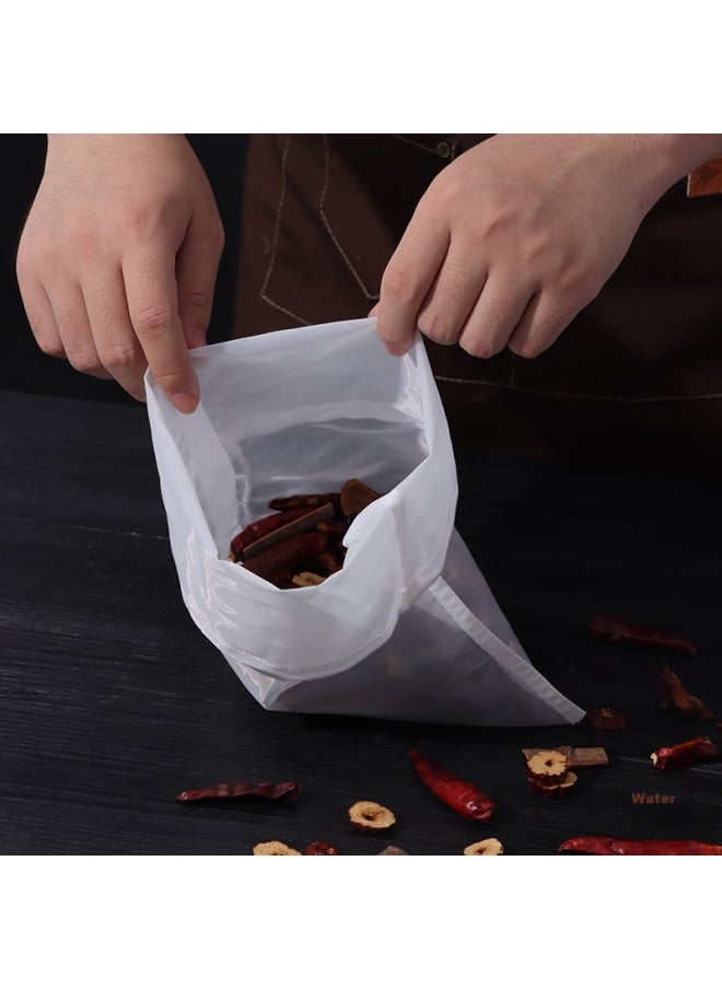 Bai Jie Baijie Kitchen Soy Milk Strainer, Gauze Filter Bag, Fine Mesh Chinese Herbal Medicine Filter, Household Filling Squeegee, 2 Pieces 30*40cm, 100 Mesh  - Image 4
