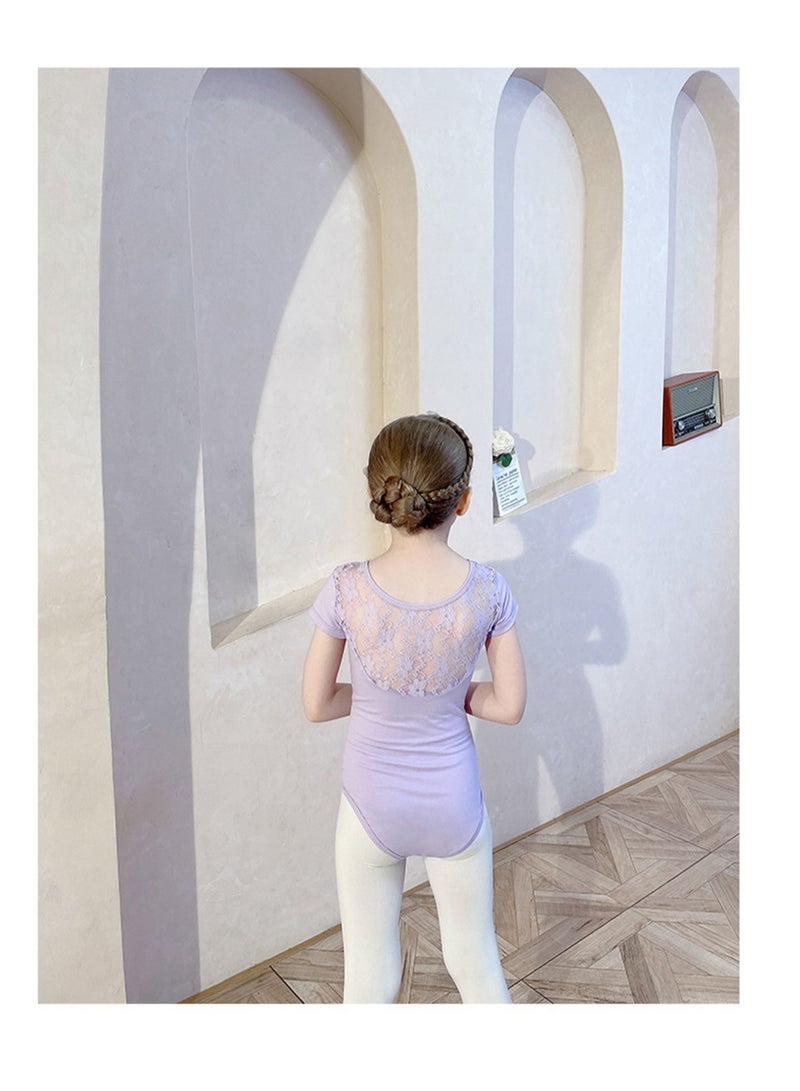 Loquat Squality Ballet Dance Tutu Dress For Girls Purple  - Image 2