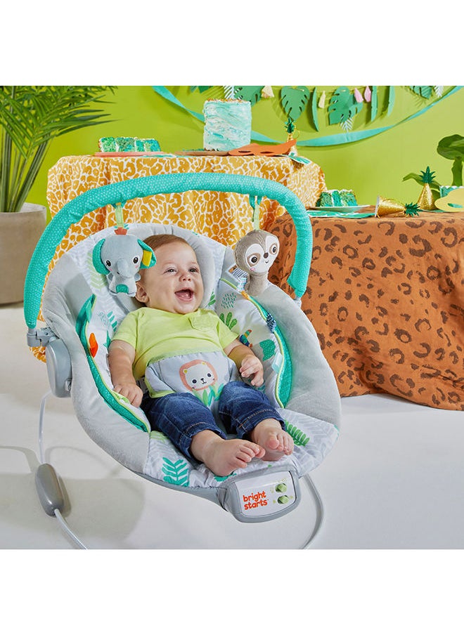 Bright Starts Jungle Vines- Tm Cradling Bouncer  - Image 3