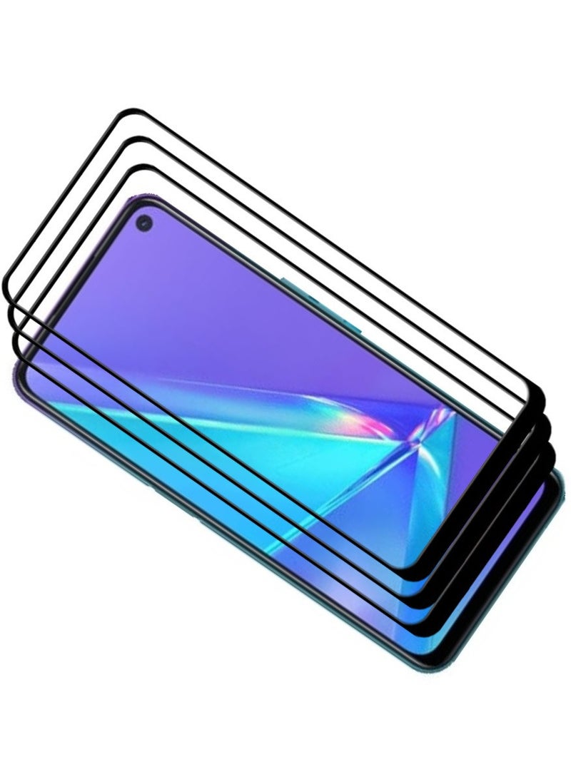 ACLIX 3 Pieces Antistatic ESD Dustproof Premium Quality High Definition Tempered Glass Screen Protector Designed For Oppo A92 - Image 1