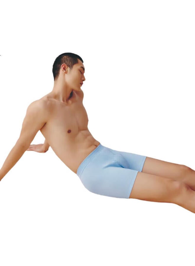 THREEGUN Sanqiang [Pure Cotton Loose] Men'S Boxer Briefs, Breathable Shorts, High-Waist, Large Size, Flat-Angle Pants [3-Pack] - Image 2