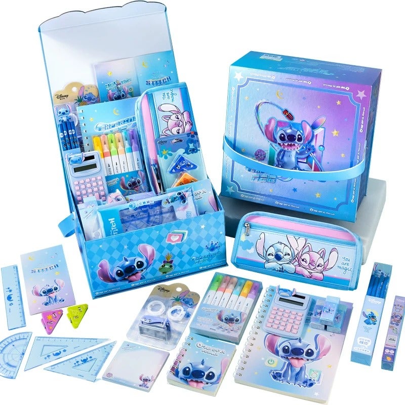 Disney Official Stitch Strawberry Bear Stationery Gift Set for Elementary Students - Stitch Style - Image 1