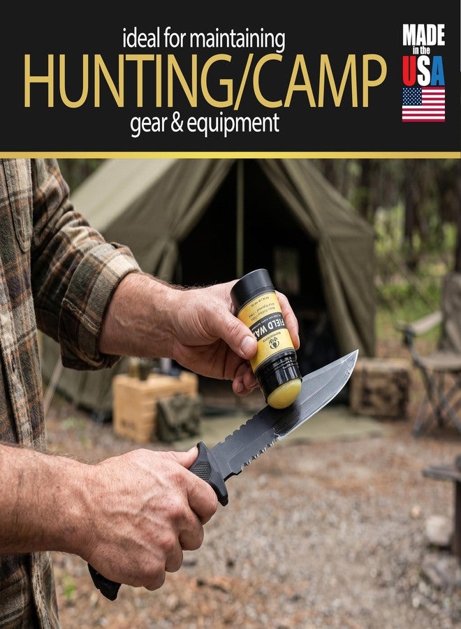Bumblechutes Field Wax - All-Purpose Outdoor Gear Protectant Stick | Waterproof Rust Prevention for Knives, Tools & Fishing Gear | Food-Safe EDC Wax, Compact & Mess-Free - Image 5