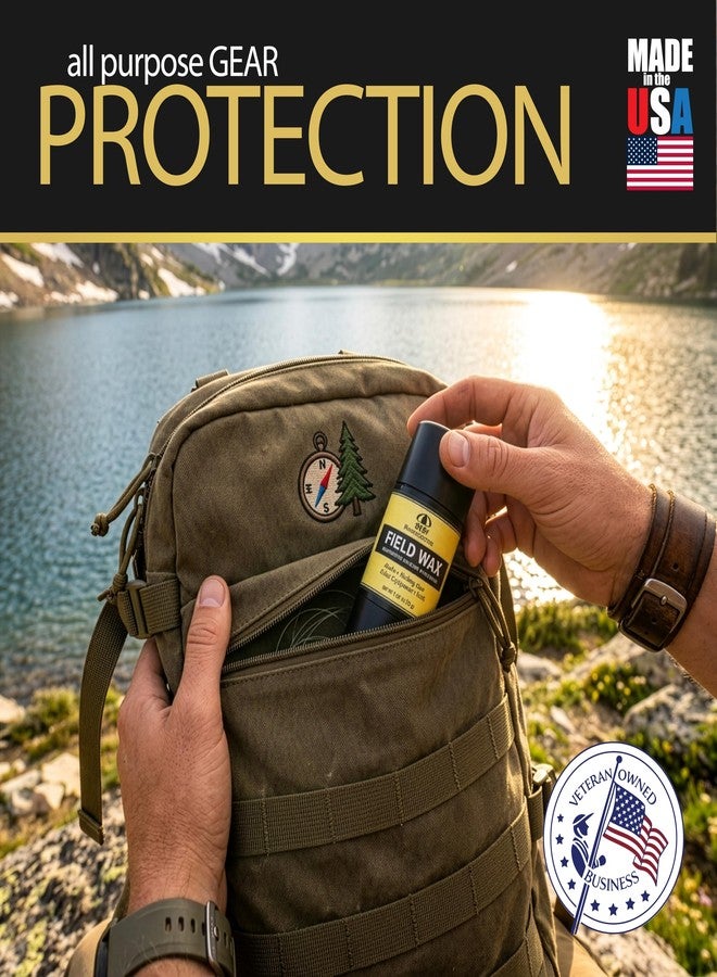 Bumblechutes Field Wax - All-Purpose Outdoor Gear Protectant Stick | Waterproof Rust Prevention for Knives, Tools & Fishing Gear | Food-Safe EDC Wax, Compact & Mess-Free - Image 2