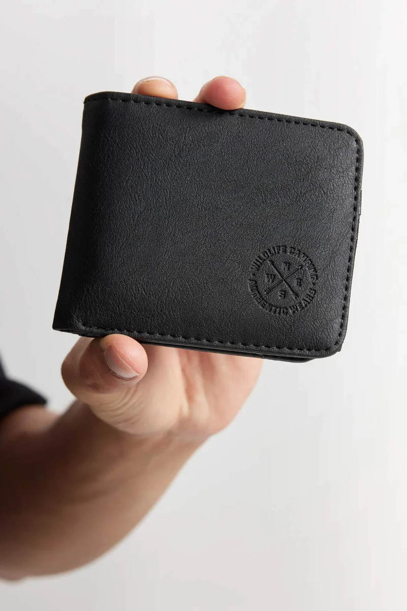 Defacto  Man Faux Leather Wallets for Men | Best Price UAE