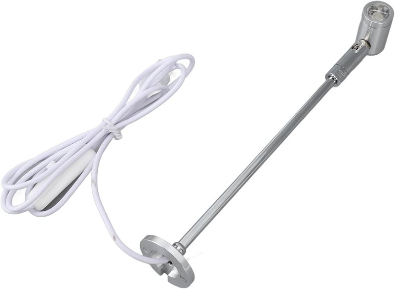 ضوء موضعي لخزانة قائمة، ضوء عرض LED قابل للتعديل مع جسم ألومنيوم يعمل بالطاقة عبر USB وحماية للعين، لطاولات الزينة والخزائن والمطاعم والمقاهي والمعارض وصالات العرض (ضوء دافئ) - Image 3