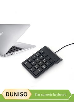 Numeric Keypad,USB Number Pad, USB 18 Key Number Numeric Keypad Keyboard for Laptop/Notebook PC Computer