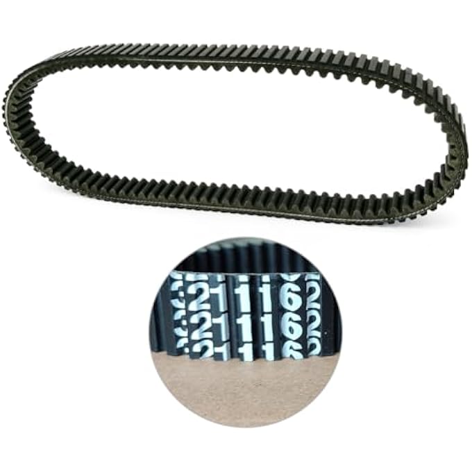 POLARIS DRIVE BELT 3211162 COMPATIBLE WITH POLARIS RANGER 700 800 RZR 800,SPORTSMAN 700 800 UTV ATV 3211118 3211133 DOUBLE-SIDED TOOTH - Image 4