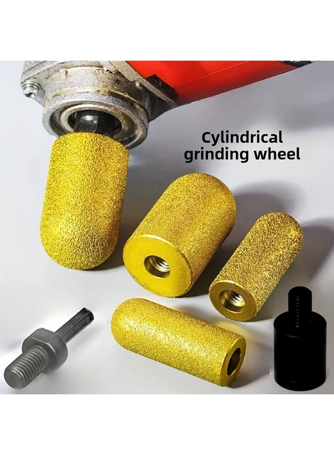 30 Coarse Sand Diamond Arc Grinding Head 20mm 30mm Vacuum Welded Polishing Tool For Marble Granite Quartz - Image 2