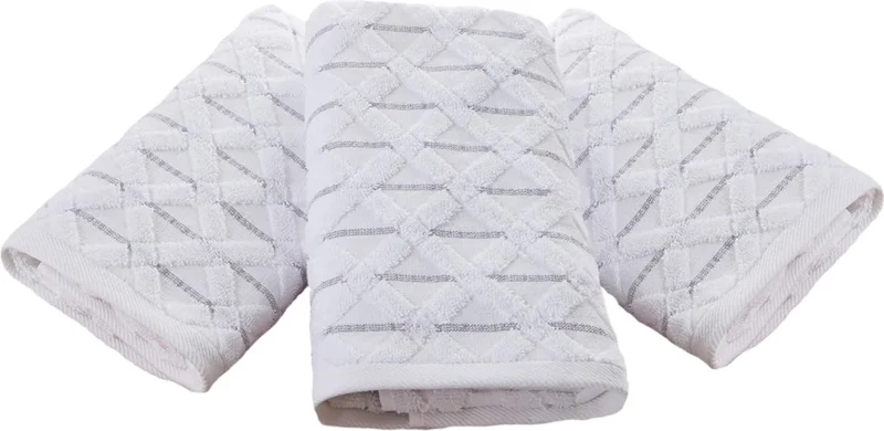 Efabrika Denise Cotton 3-Piece 40 x 75 cm Hand Face Towel Set