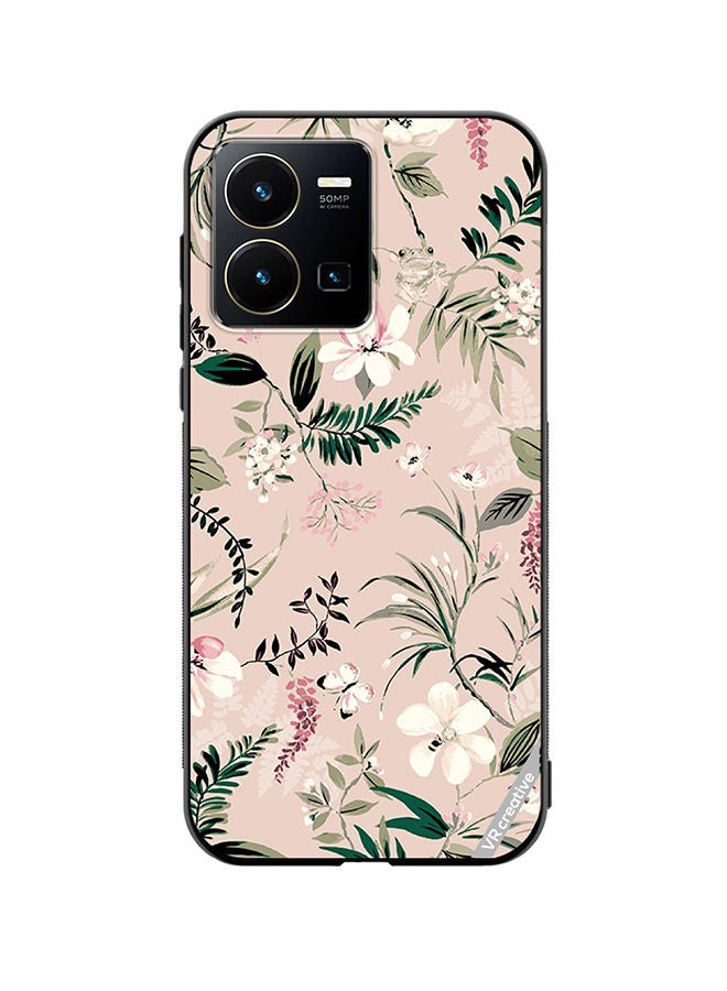 Protective Case Cover For Vivo Y35 Whitpi Design Multicolour