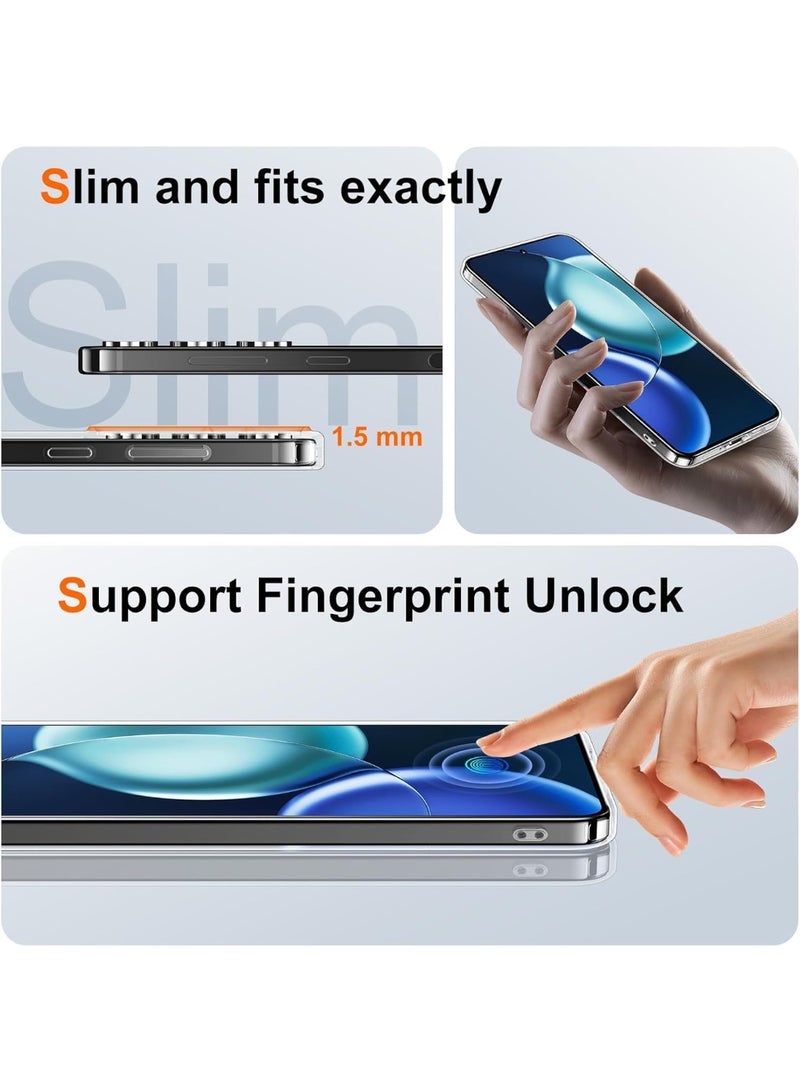 Case for Samsung Galaxy S25 FE 5G Clear Case Soft Flexible TPU Shockproof Transparent Back Cover Compatible for Samsung Galaxy 25 FE 5G - Image 2