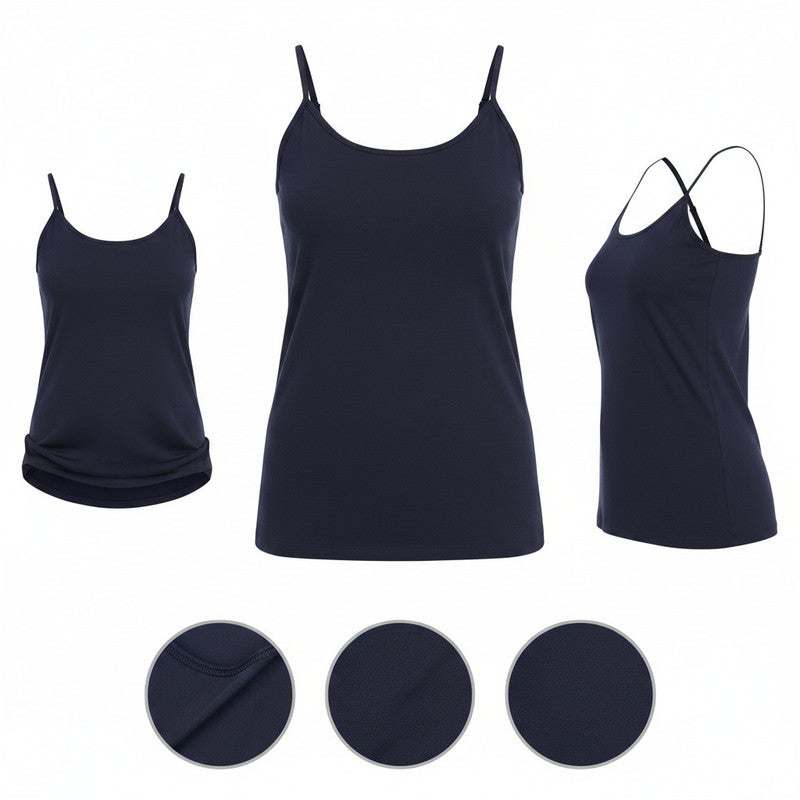 JOANNA Women Camisole Spaghetti Strap Scoop Neck Slim Fit Innerwear Apparel - Image 2