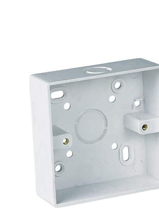 Uhcom Surface Pvc Box For Switch Or Socket - White 