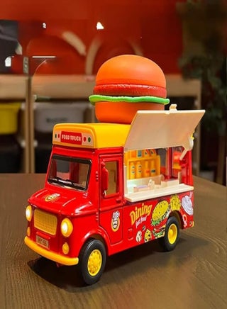 YMX Kids Playhouse Car Ice Cream Ice Cream Hamburger Kitchen Fast Food Bus Music Pull Back Alloy Car Model (Red Hamburger Charter) - pzsku/Z545824532218503CC6BEZ/45/1745179904/ce8f2a97-9357-486b-8add-4b8643c93fc9
