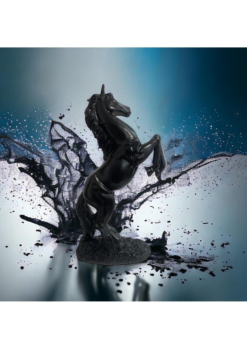 D&L Home Decor Sculpture Statue Modern Home Decor Accents Horse Figurine Resin Statue Art Gifts For Home Bedroom Livingroom Office  - Image 5