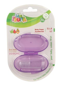 La Frutta La Frutta Baby Finger Toothbrush - Purple 