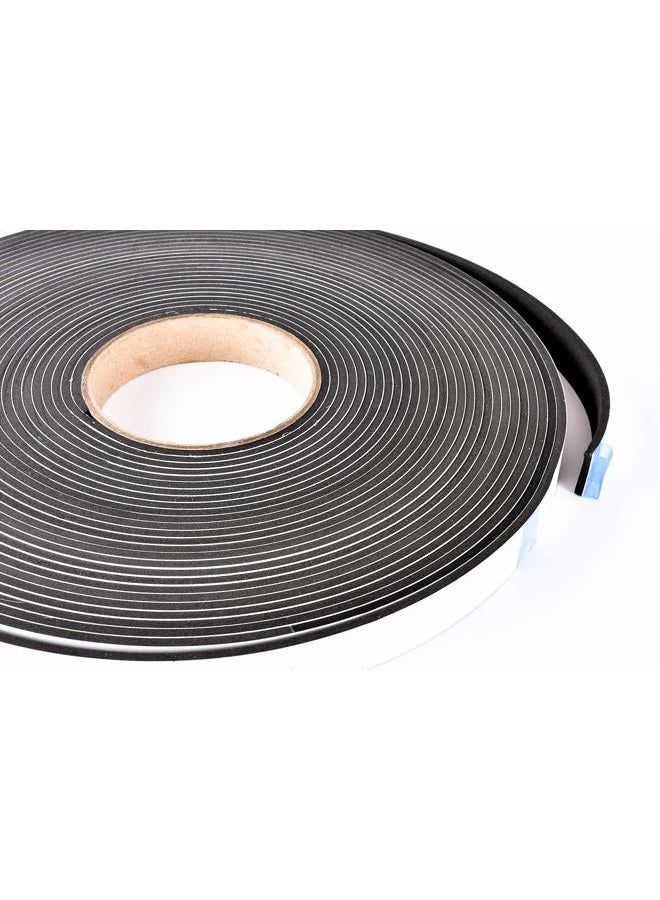 GravitationOnline Sponge Neoprene Stripping W/Adhesive 3/4in Wide X 1/8in Thick X 50ft Long - Image 1