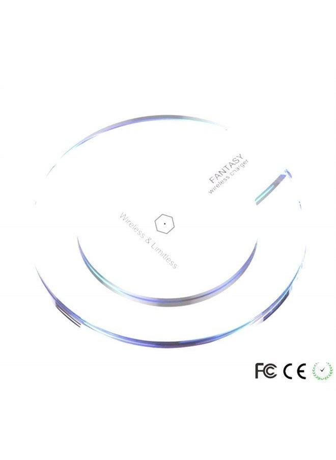 Fantasy - Qi Standard Wireless Charger for IPhone X/Iphone 8/Iphone 8 plus Limitless Charging Pad for Samsung Galaxy S3/S4/S5/S6/Note2/Note3/Note4, Colors may vary - Image 1