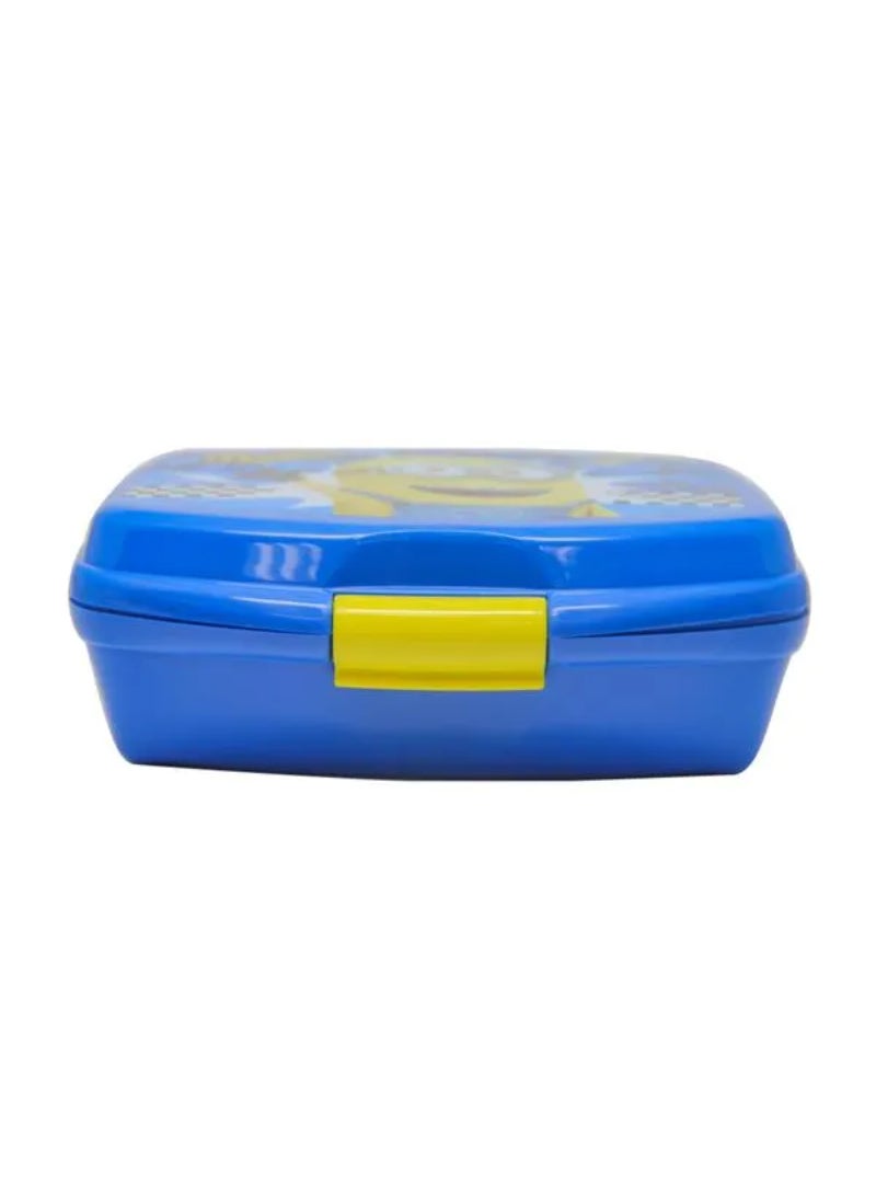 First Kid Minions The Rise of Gru High Quality Durable Rectangular Lunch Box for Kids Blue 112-30-0810 - Image 2