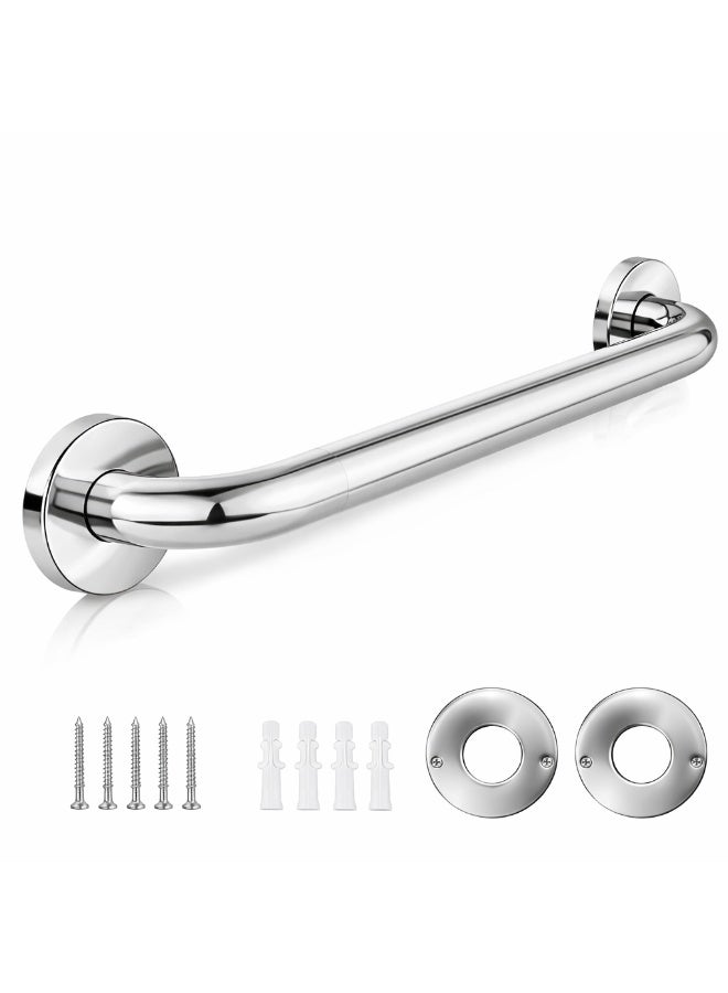 مقبض أمان RONA 46 سم كروم للحمام مانع للانزلاق مقاوم للصدأ دعم للدش