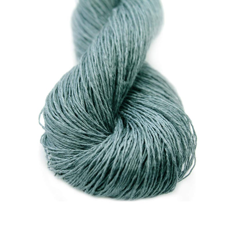 Lotus Yarns 100 Natural Linen Lace Weight Hand Knitting Crochet Yarn 50gHank for Summer Fashion Garments Baby Clothes Soft and Cool 6
