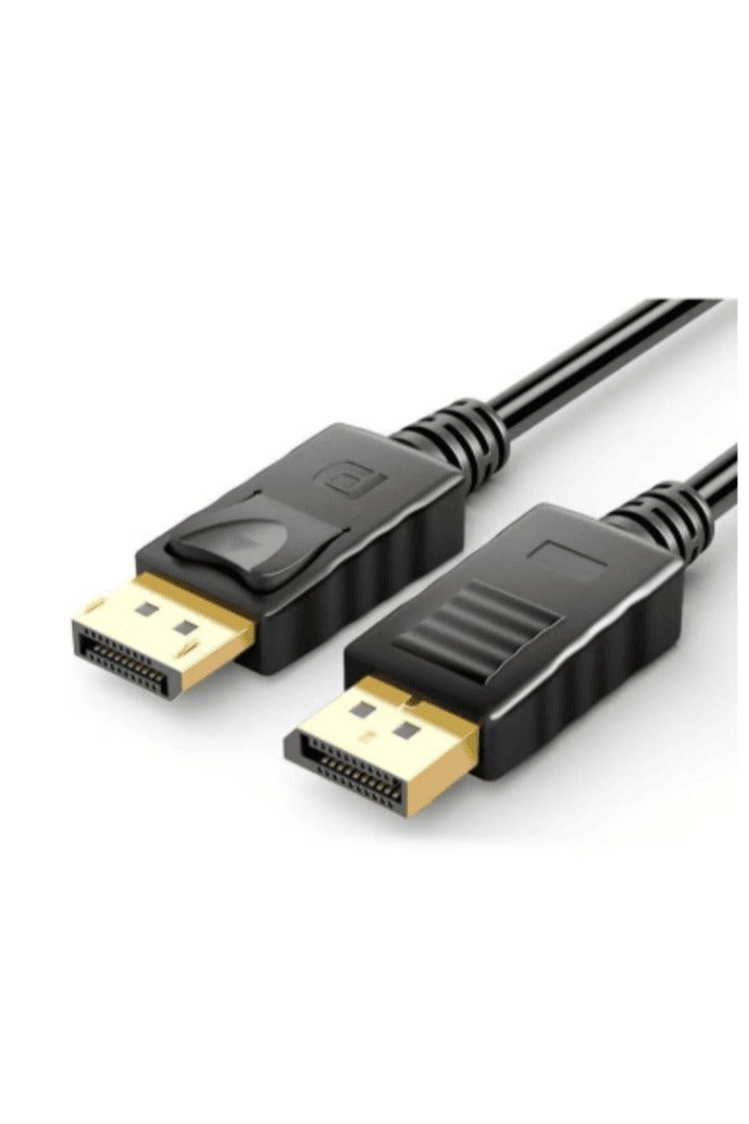 DisplayPort Cable（DP TO DP）3M DisplayPort To Display Port Cable Black Durable Black Design for Gaming, PC, Laptop Setup, Gaming Setup, Sleek Cable Design, Highspeed Connectivity - Image 5