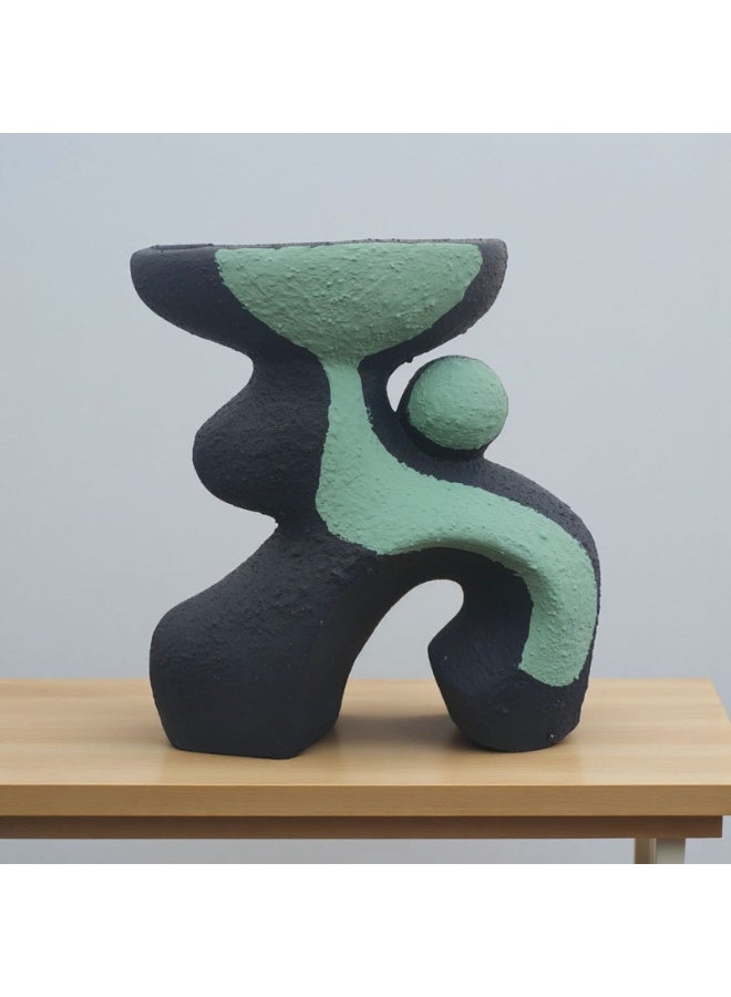 كلور زون بوتري فازة فخارية ديكورية المكتب و المنزل بشكل مميز - Image 1