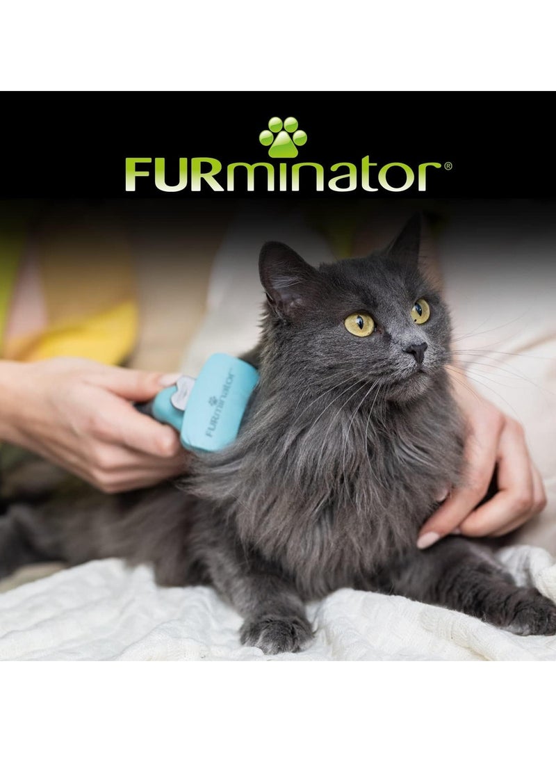 FURminator - Undercoat deShedding Tool for Small Long Hair Cats Under 5 kg - Image 1