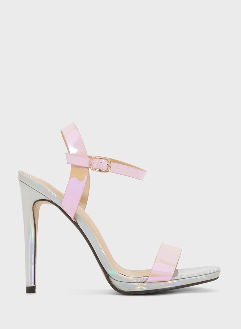 Ginger Color Block High Heel Sandal  - Image 1