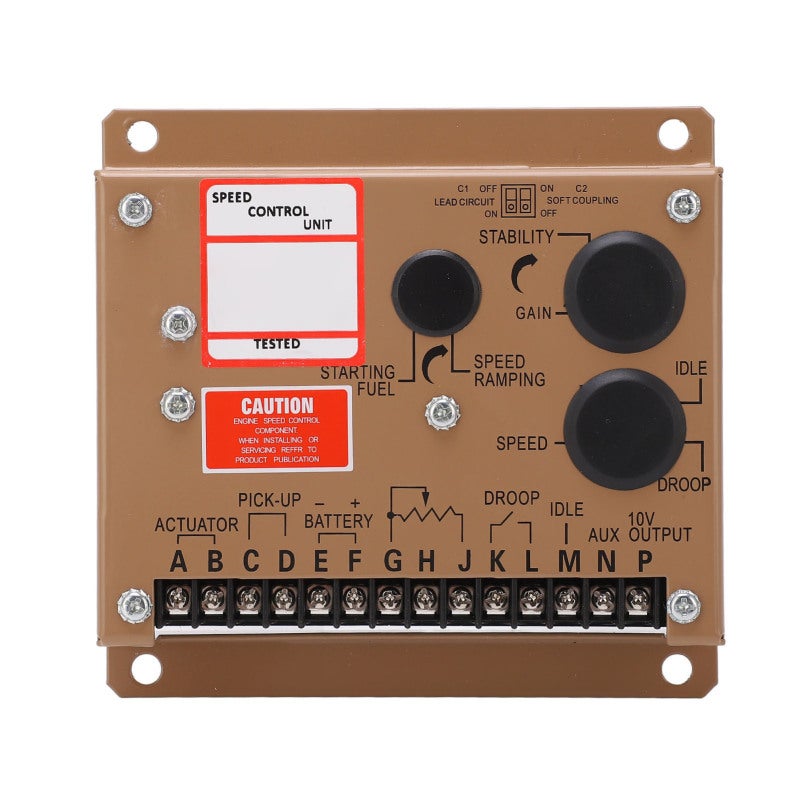 Electronic Speed Controller: Aluminum Alloy Construction - Quick Response Engine Governor for Marine Industrial Generator Diesel Engine Speed Regulation - Image 2
