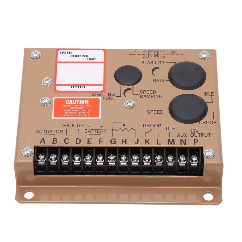 Electronic Speed Controller: Aluminum Alloy Construction - Quick Response Engine Governor for Marine Industrial Generator Diesel Engine Speed Regulation - Image 1