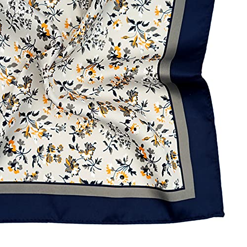 BELLUNO Pocket Square 6 pcs with 3 Folds Holders, Penetrating Printed Handkerchiefs Set for Men - Image 4