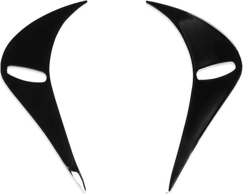 Vuzmode Gloss Black Headlight Eyebrows for Toyota GT86 - Image 1