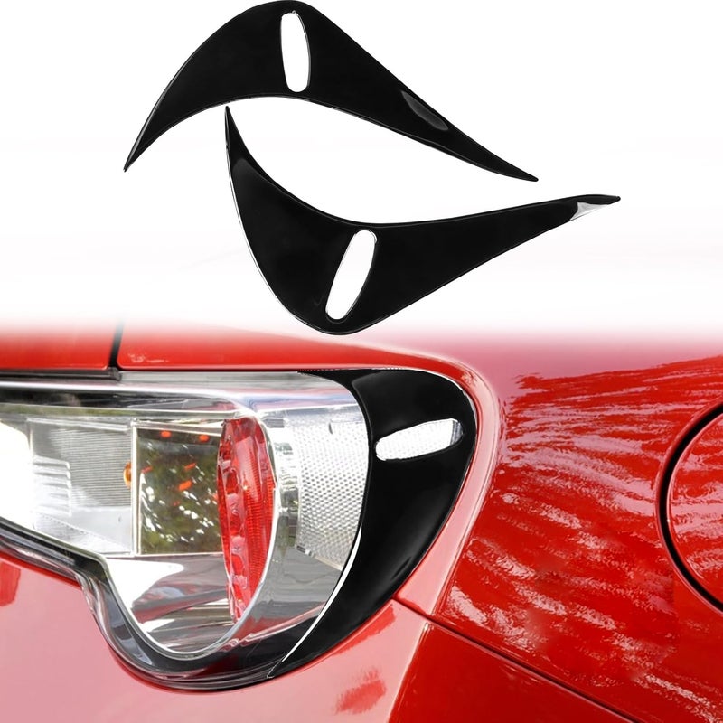 Vuzmode Gloss Black Headlight Eyebrows for Toyota GT86 - Image 3
