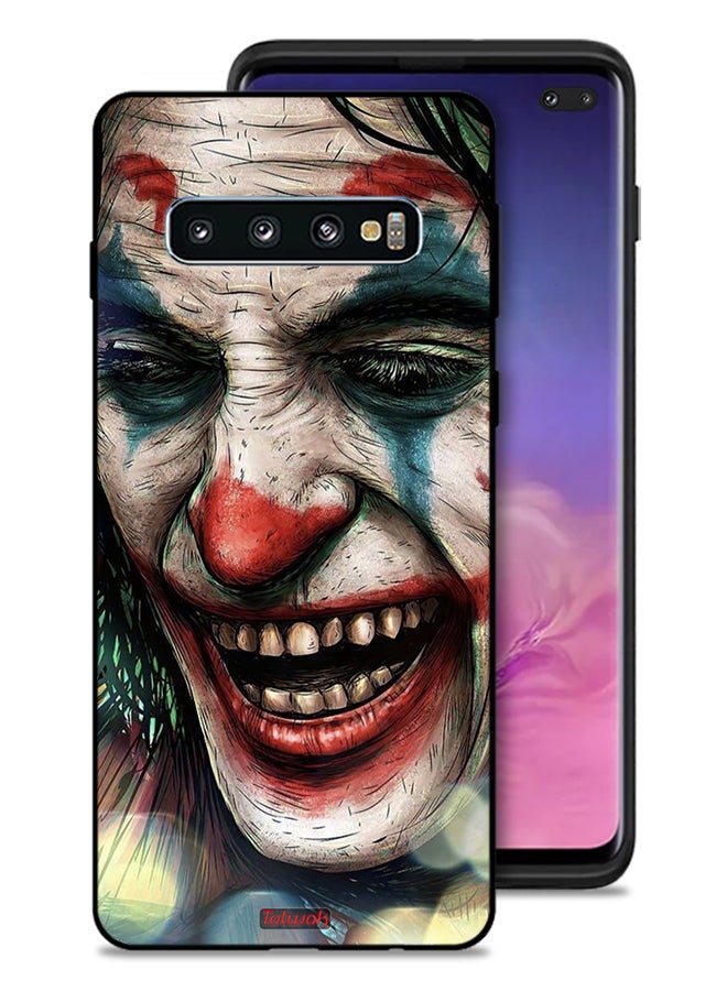 Tolwak Samsung Galaxy S10 Plus Protective Case Cover Joker Laughing Face - Image 1