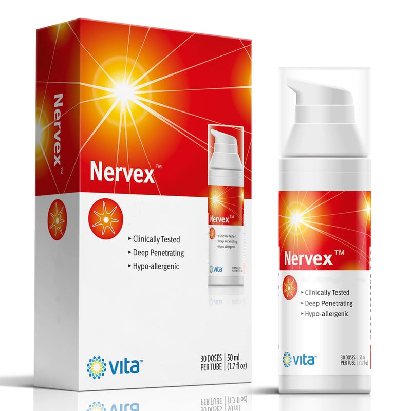 Vita Sciences Nervex Maximum Neuropathy Support, Scientifically Developed for Effective Natural Fast Cream for Feet, Hands, Legs, Toes - Image 1