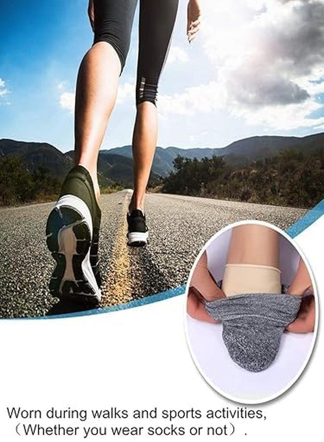 VALUEVIBES Bunion Corrector Sleeves, Washable Silicone Toe Brace, Spacers, Fits with Shoes and Socks, Overlapping Toe for Men and Women Universal Size (Beige) (Beige, L (built-in)) - Image 5