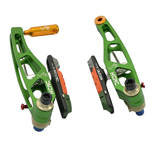 KCNC V6 VB6 MTB V-Brake Set (V-Brakes and Levers), Green, SK2169 - Image 5