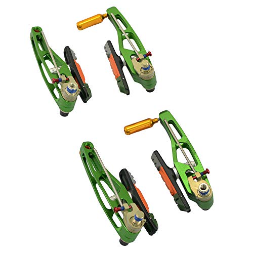 KCNC V6 VB6 MTB V-Brake Set (V-Brakes and Levers), Green, SK2169 - Image 3