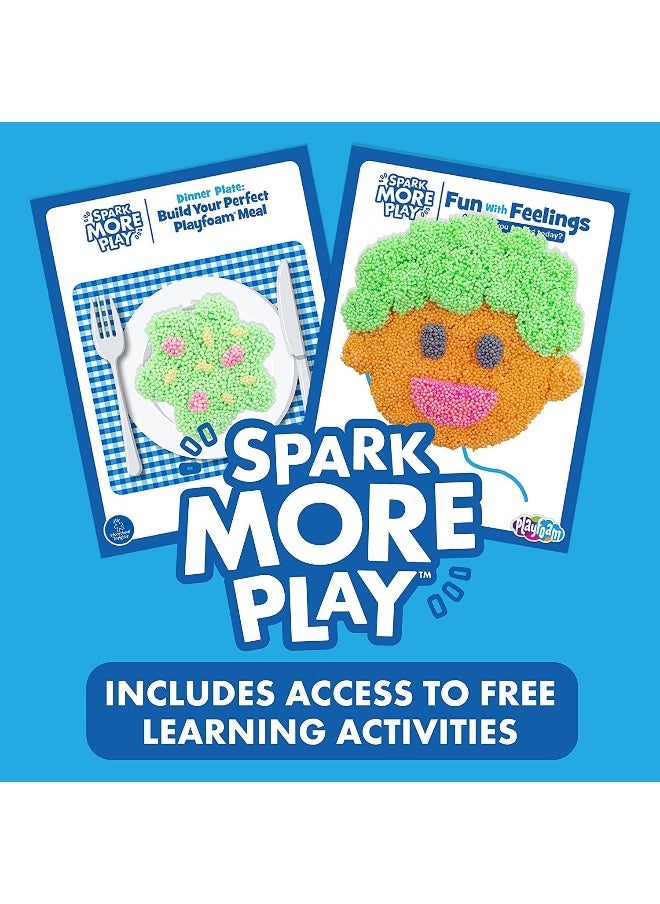 Educational Insights Playfoam S& Learn Counting Set, Flash Card Set, Fidget, Sensory Toys, Preschool Kindergarten Classroom Essentials, Ages 3+