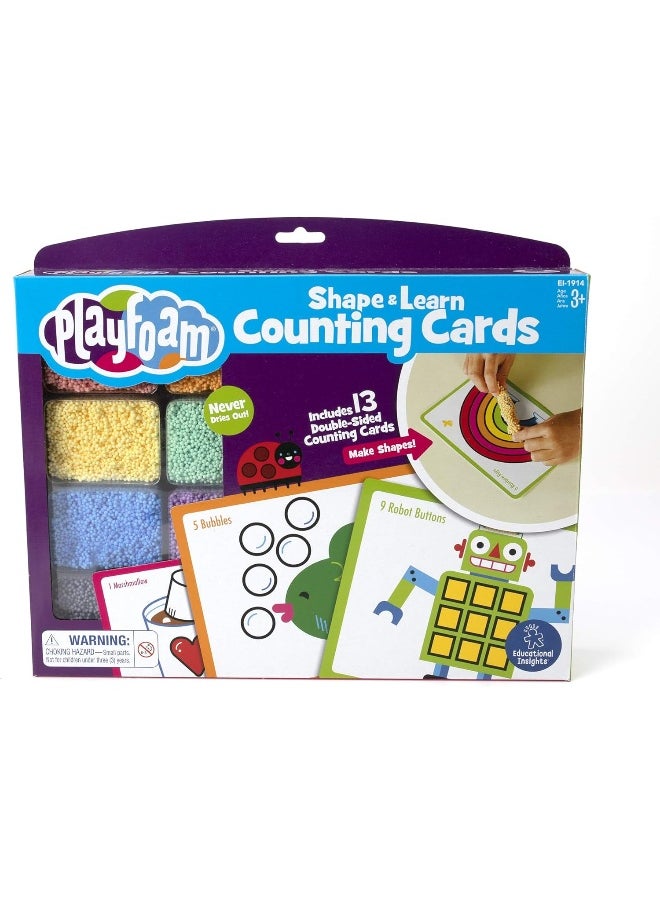 Educational Insights Learning Resources Playfoam Shape & Learn Counting Preschool Readiness Activity  - Image 2