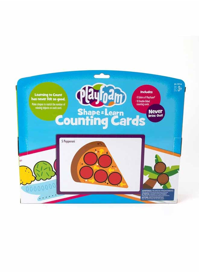 Learning Resources - Educational Insights Playfoam Shape & Learn Counting Set, Flash Card Set, Fidget, Sensory Toys, Preschool Kindergarten Classroom Essentials, Ages 3+ - Image 1